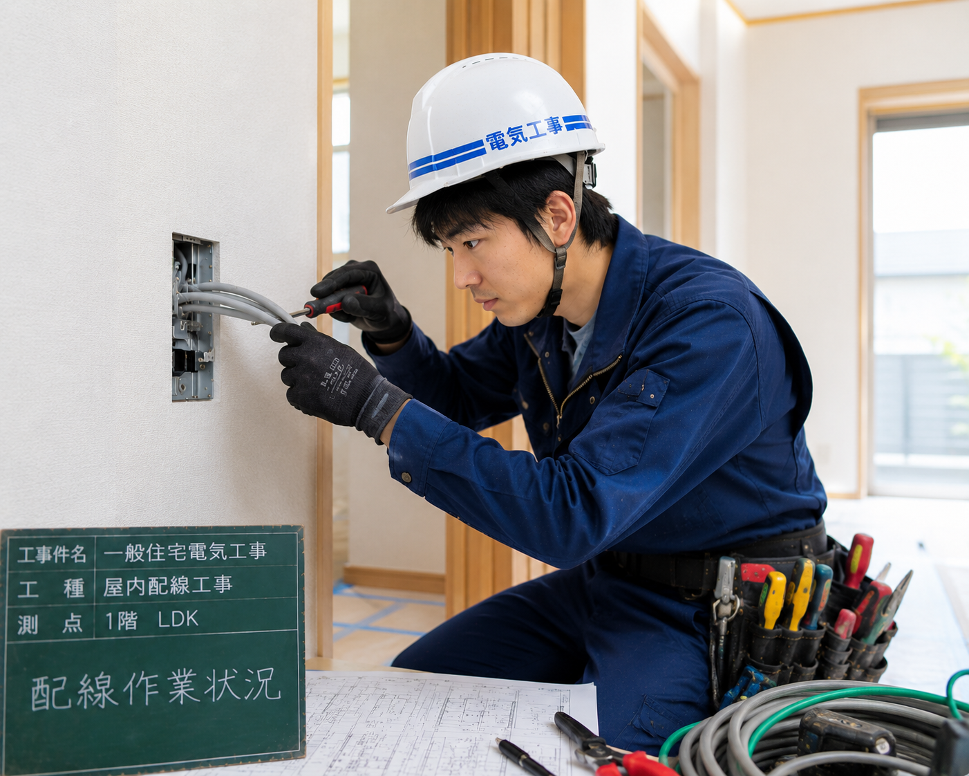 新生電気工事株式会社の正社員 設備工求人イメージ
