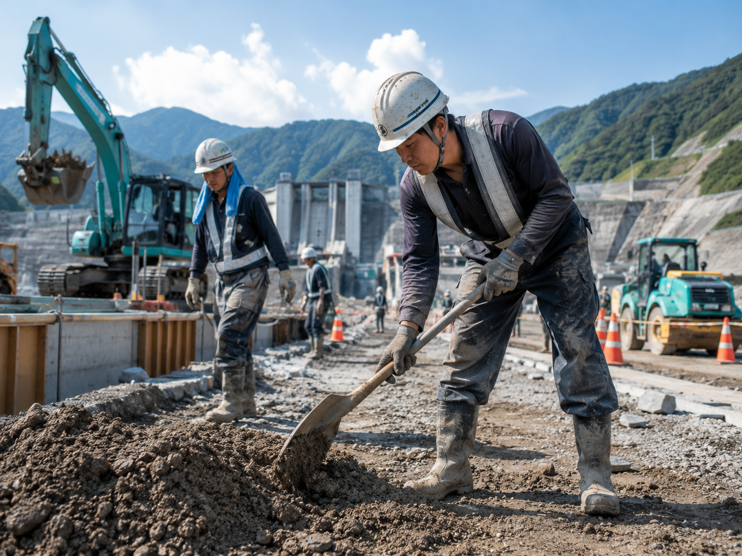 株式会社三栄建設の正社員 土木作業員求人イメージ